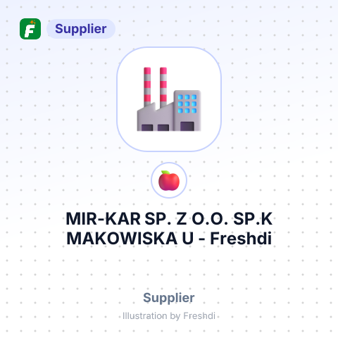 MIR-KAR SP. Z O.O. SP.K MAKOWISKA U – summary card, no photo uploaded yet