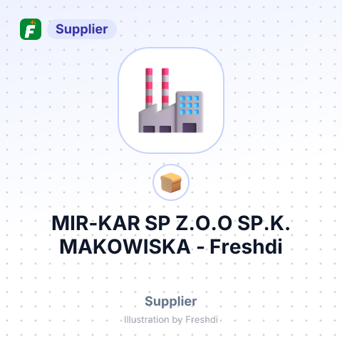 MIR-KAR SP Z.O.O SP.K. MAKOWISKA – summary card, no photo uploaded yet