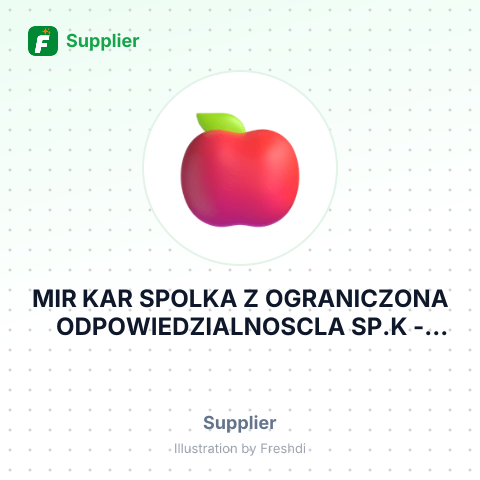 MIR KAR SPOLKA Z OGRANICZONA ODPOWIEDZIALNOSCLA SP.K – summary card, no photo uploaded yet