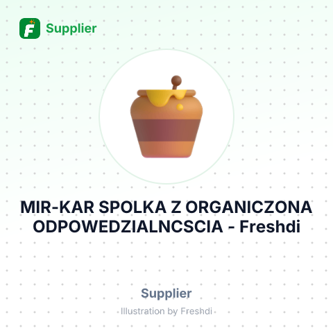 MIR-KAR SPOLKA Z ORGANICZONA ODPOWEDZIALNCSCIA – summary card, no photo uploaded yet