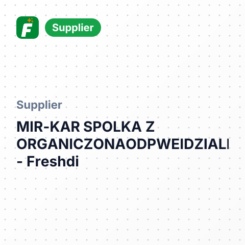 MIR-KAR SPOLKA Z ORGANICZONAODPWEIDZIALNOSCIA – summary card, no photo uploaded yet