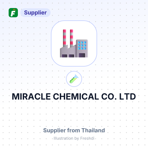 MIRACLE CHEMICAL CO.,LTD – summary card, no photo uploaded yet
