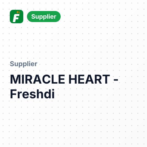 MIRACLE HEART – summary card, no photo uploaded yet