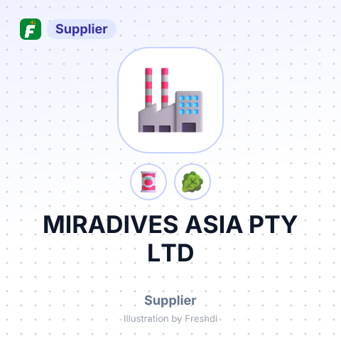 MIRADIVES ASIA PTY LTD – summary card, no photo uploaded yet