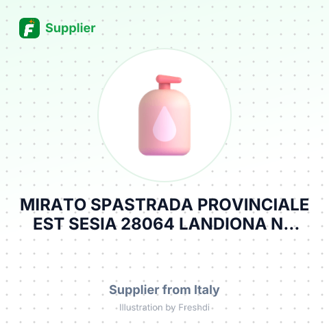 MIRATO SPASTRADA PROVINCIALE EST SESIA 28064 LANDIONA NO ITALY – summary card, no photo uploaded yet