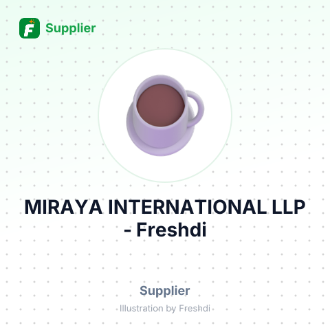 MIRAYA INTERNATIONAL LLP – summary card, no photo uploaded yet
