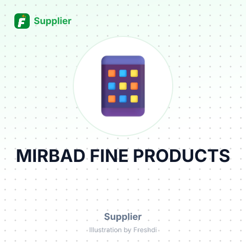 MIRBAD FINE PRODUCTS – summary card, no photo uploaded yet