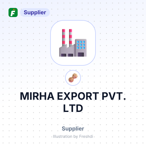 MIRHA EXPORT PVT. LTD – summary card, no photo uploaded yet