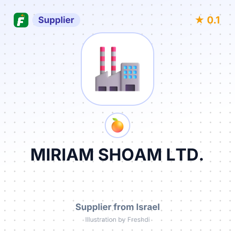 MIRIAM SHOAM LTD. – summary card, no photo uploaded yet