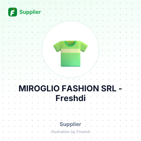 MIROGLIO FASHION SRL – summary card, no photo uploaded yet