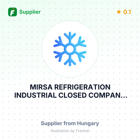 MIRSA  REFRIGERATION INDUSTRIAL CLOSED COMPANY LIMITED BY SHARES  MIRSA  CO . LTD . – summary card, no photo uploaded yet