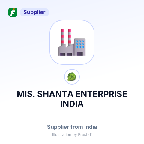 MIS. SHANTA ENTERPRISE INDIA – summary card, no photo uploaded yet