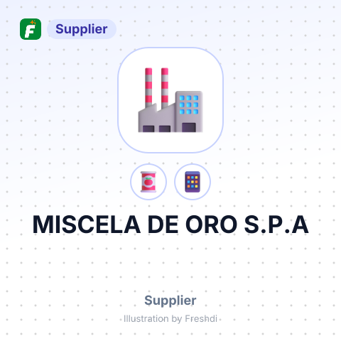 MISCELA DE ORO S.P.A – summary card, no photo uploaded yet