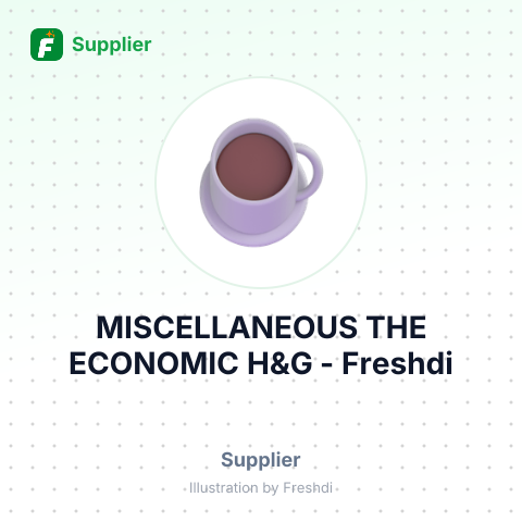 MISCELLANEOUS THE ECONOMIC H&G – summary card, no photo uploaded yet