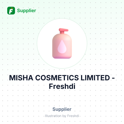 MISHA COSMETICS LIMITED – summary card, no photo uploaded yet