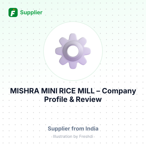 MISHRA MINI RICE MILL – summary card, no photo uploaded yet