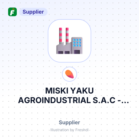 MISKI YAKU AGROINDUSTRIAL S.A.C – summary card, no photo uploaded yet