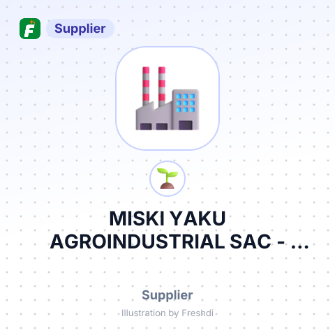 MISKI YAKU AGROINDUSTRIAL SAC – summary card, no photo uploaded yet