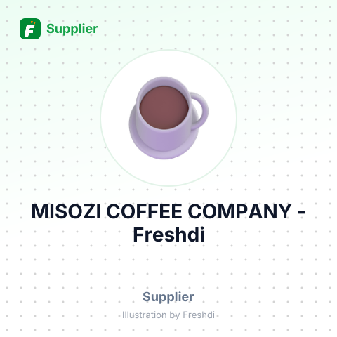 MISOZI COFFEE COMPANY – summary card, no photo uploaded yet