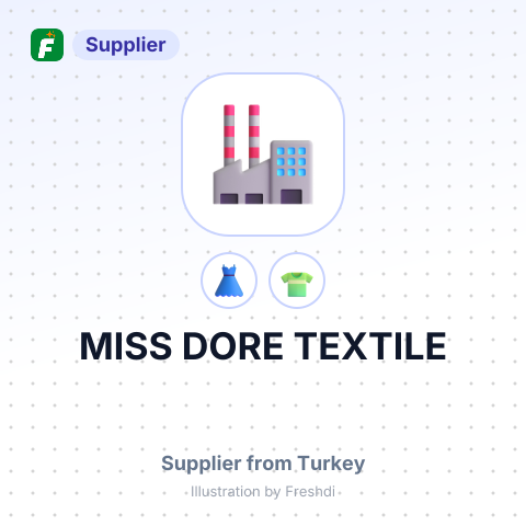 MISS DORE TEXTILE – summary card, no photo uploaded yet