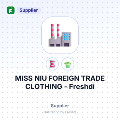 MISS NIU FOREIGN TRADE CLOTHING – summary card, no photo uploaded yet