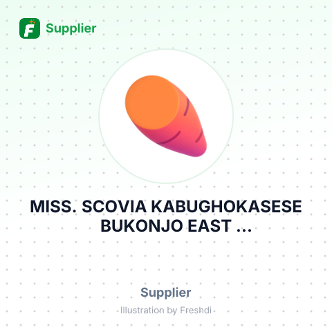 MISS. SCOVIA KABUGHOKASESE BUKONJO EAST KYARUMBAKANYABUSOGHA KANYABUSOGHANANA – summary card, no photo uploaded yet