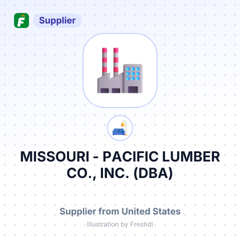 MISSOURI - PACIFIC LUMBER CO., INC. (DBA) – summary card, no photo uploaded yet