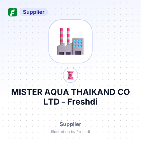 MISTER AQUA THAIKAND CO LTD – summary card, no photo uploaded yet