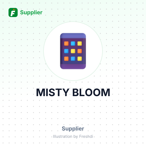 MISTY BLOOM – summary card, no photo uploaded yet