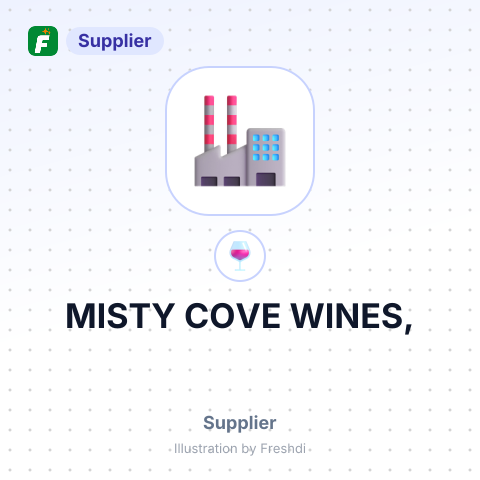 MISTY COVE WINES, – summary card, no photo uploaded yet