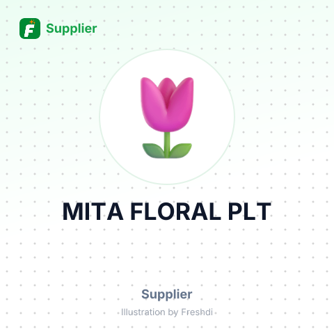 MITA FLORAL PLT – summary card, no photo uploaded yet
