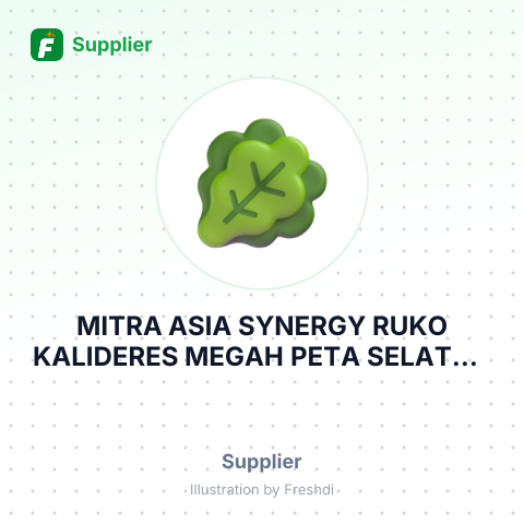 MITRA ASIA SYNERGY RUKO KALIDERES MEGAH PETA SELATAN JAKARTA BARAT – summary card, no photo uploaded yet