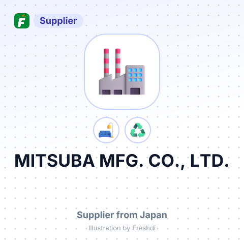 MITSUBA MFG. CO., LTD. – summary card, no photo uploaded yet