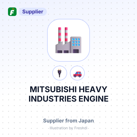 MITSUBISHI HEAVY INDUSTRIES ENGINE – summary card, no photo uploaded yet