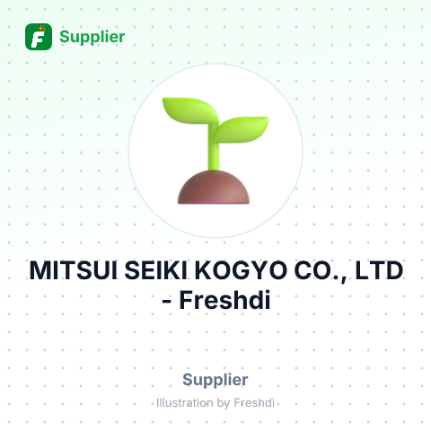 MITSUI SEIKI KOGYO CO., LTD – summary card, no photo uploaded yet
