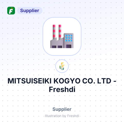 MITSUISEIKI KOGYO CO. LTD – summary card, no photo uploaded yet