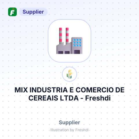 MIX INDUSTRIA E COMERCIO DE CEREAIS LTDA – summary card, no photo uploaded yet