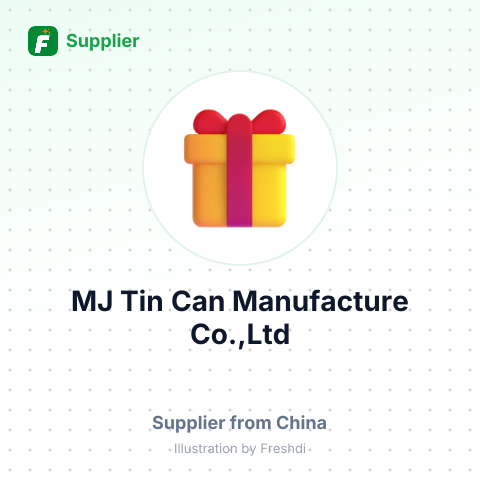 MJ Tin Can Manufacture Co.,Ltd – summary card, no photo uploaded yet