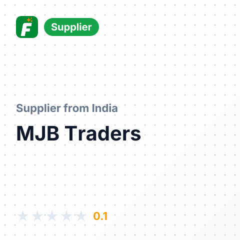 MJB Traders  – summary card, no photo uploaded yet