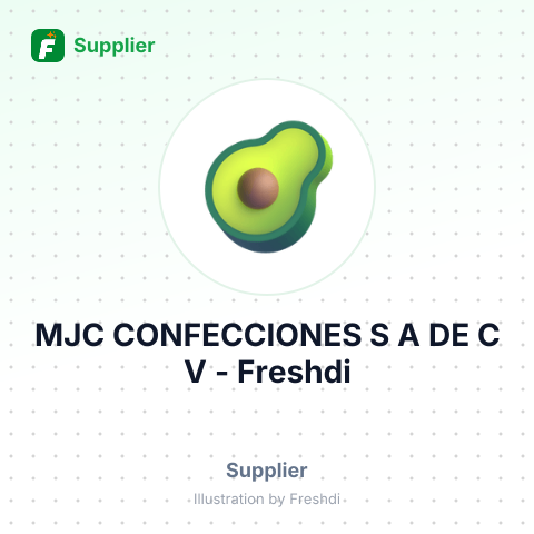 MJC CONFECCIONES S A DE C V – summary card, no photo uploaded yet