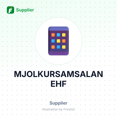 MJOLKURSAMSALAN EHF – summary card, no photo uploaded yet