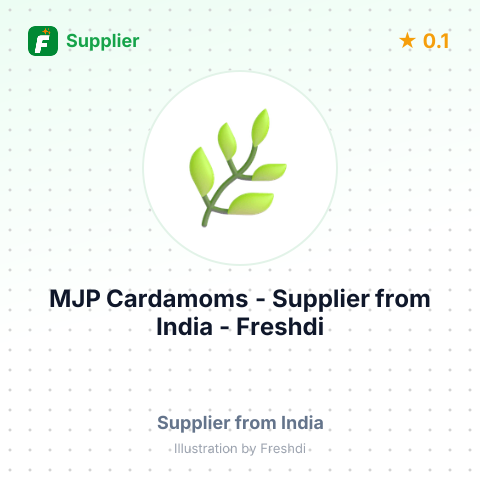 MJP Cardamoms  – summary card, no photo uploaded yet