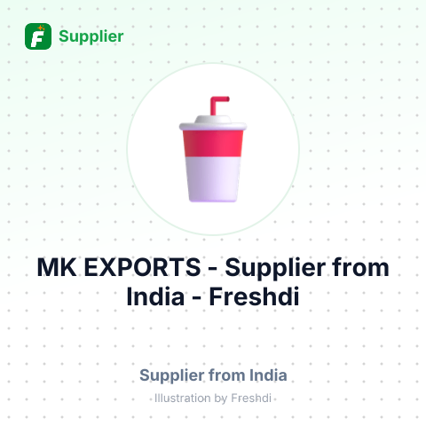 MK EXPORTS – summary card, no photo uploaded yet