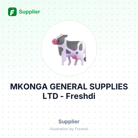 MKONGA GENERAL SUPPLIES LTD – summary card, no photo uploaded yet
