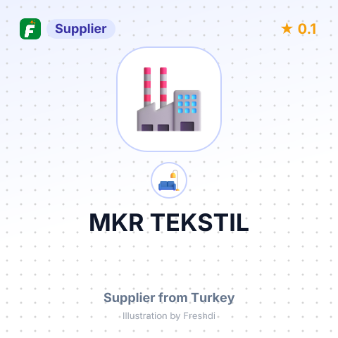 MKR TEKSTIL – summary card, no photo uploaded yet