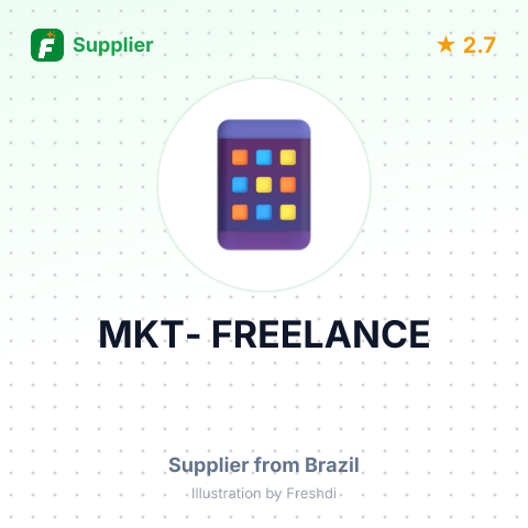 MKT- FREELANCE – summary card, no photo uploaded yet