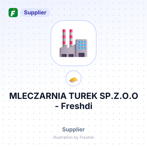 MLECZARNIA TUREK SP.Z.O.O – summary card, no photo uploaded yet