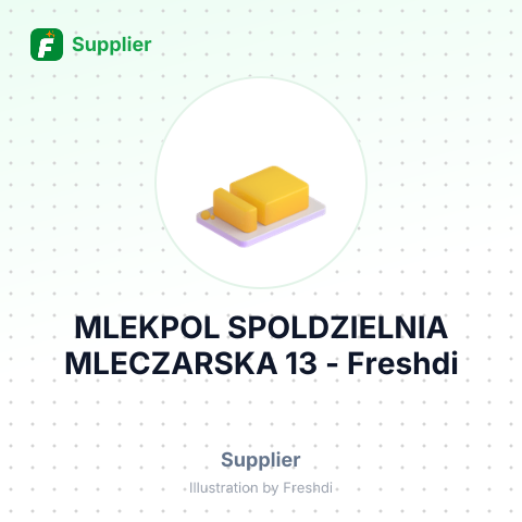MLEKPOL SPOLDZIELNIA MLECZARSKA 13 – summary card, no photo uploaded yet