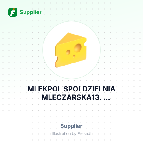 MLEKPOL SPOLDZIELNIA MLECZARSKA13. ELEWATORSKAGRAJ – summary card, no photo uploaded yet