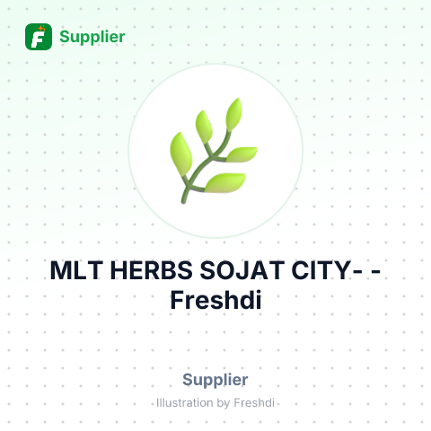 MLT HERBS SOJAT CITY- – summary card, no photo uploaded yet